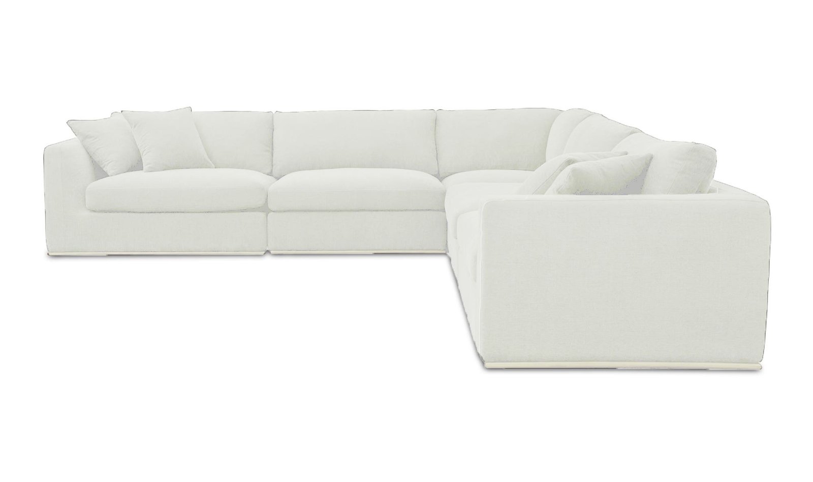 RUE CLASSIC L MODULAR SECTIONAL OFF WHITE - Image 3