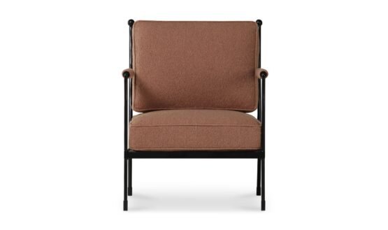 VECCHIA ACCENT CHAIR TERRACOTTA