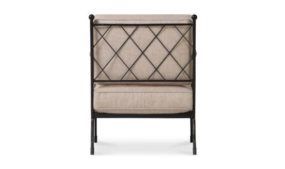 VECCHIA ACCENT CHAIR BEIGE - Image 5