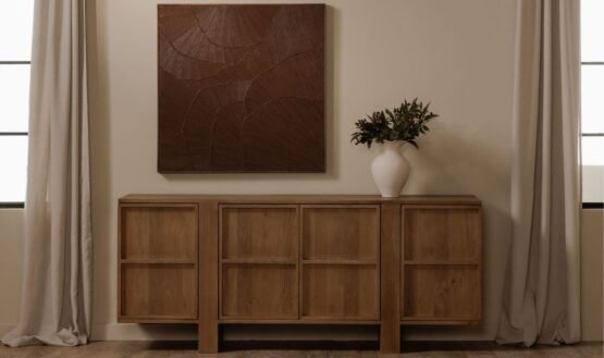 HENLEY SIDEBOARD BROWN OAK - Image 2