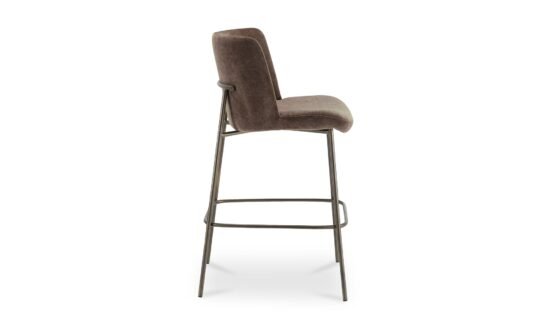 EARLY BAR STOOL DARK BROWN - Image 5