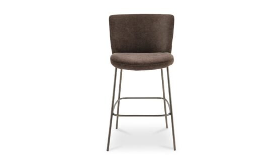 EARLY BAR STOOL DARK BROWN
