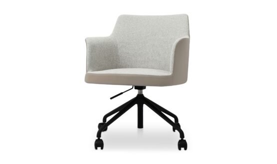 MORRIS OFFICE CHAIR BEIGE - Image 4