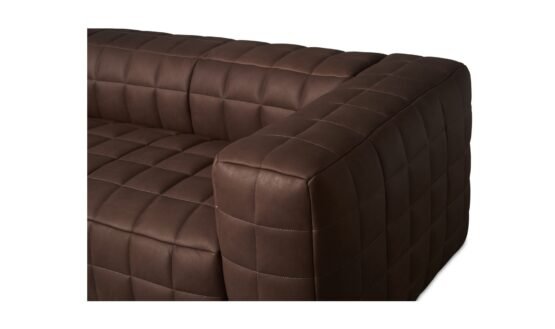 CALLAN SOFA DARK BROWN - Image 5