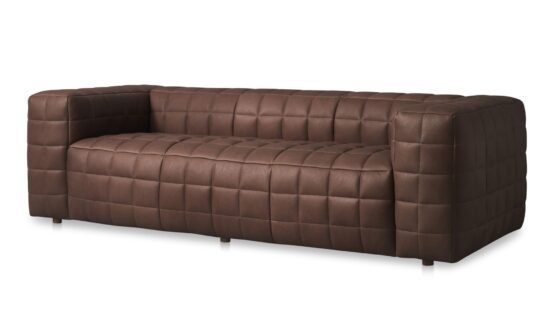CALLAN SOFA DARK BROWN - Image 4