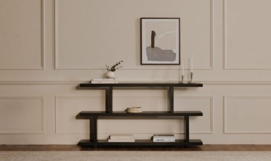 MIRI SHELF SMALL BLACK OAK - Image 2