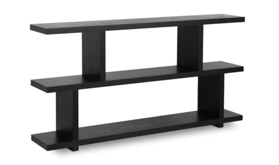 MIRI SHELF SMALL BLACK OAK - Image 4