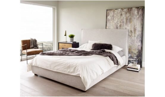LUZON QUEEN BED WARM BROWN - Image 2