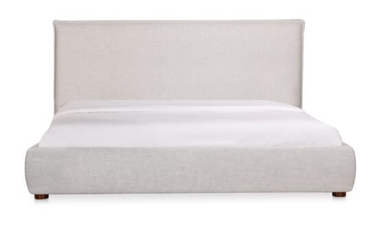 LUZON KING BED WARM BROWN