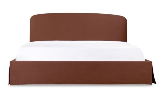 JOAN QUEEN STORAGE BED RUST