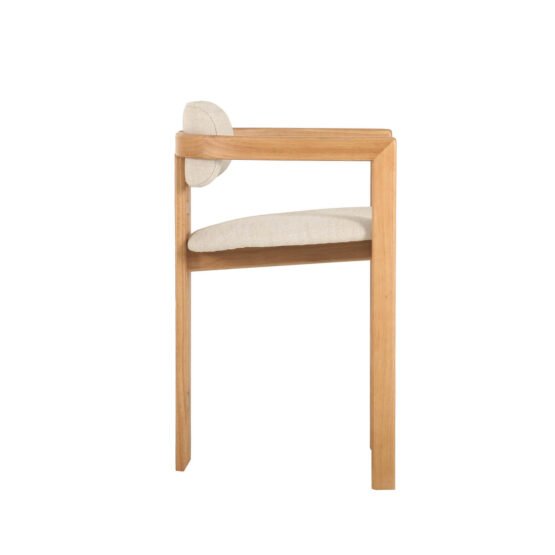 Monterrey Counter Stool - Cream Tweed - Image 3