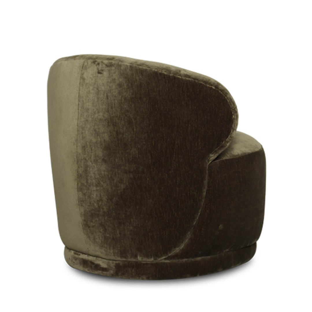 Rollo Club Chair - Distressed Khaki Green - Image 4