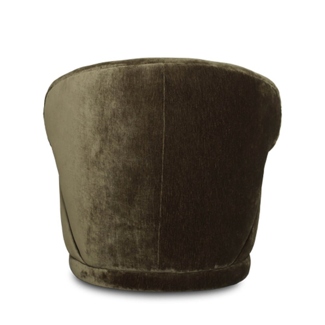 Rollo Club Chair - Distressed Khaki Green - Image 5
