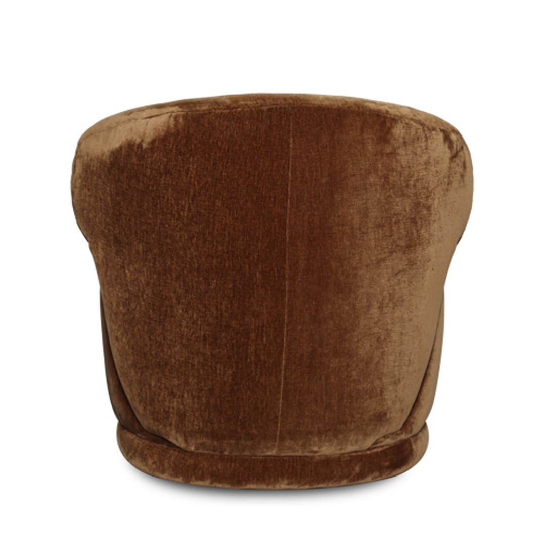 Rollo Club Chair - Distressed Velvet Bronze - Image 5