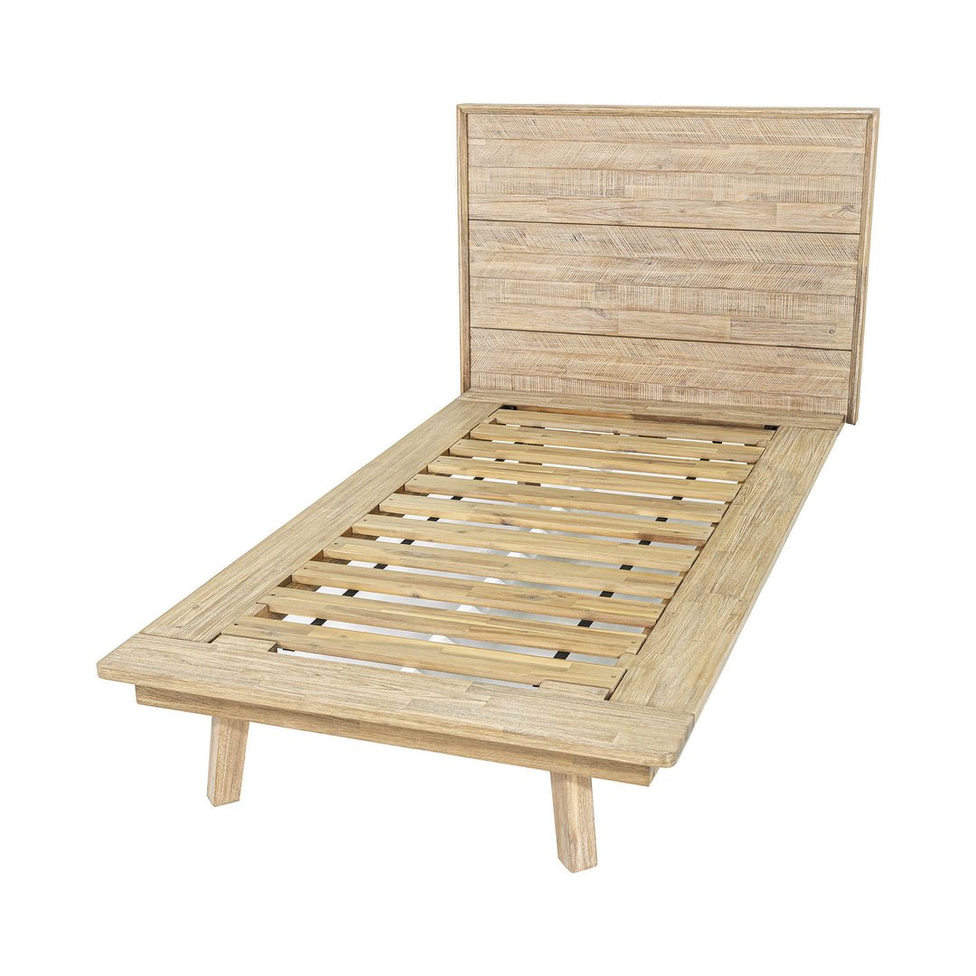 Gia Single Bed - Light Driftwood - Image 4