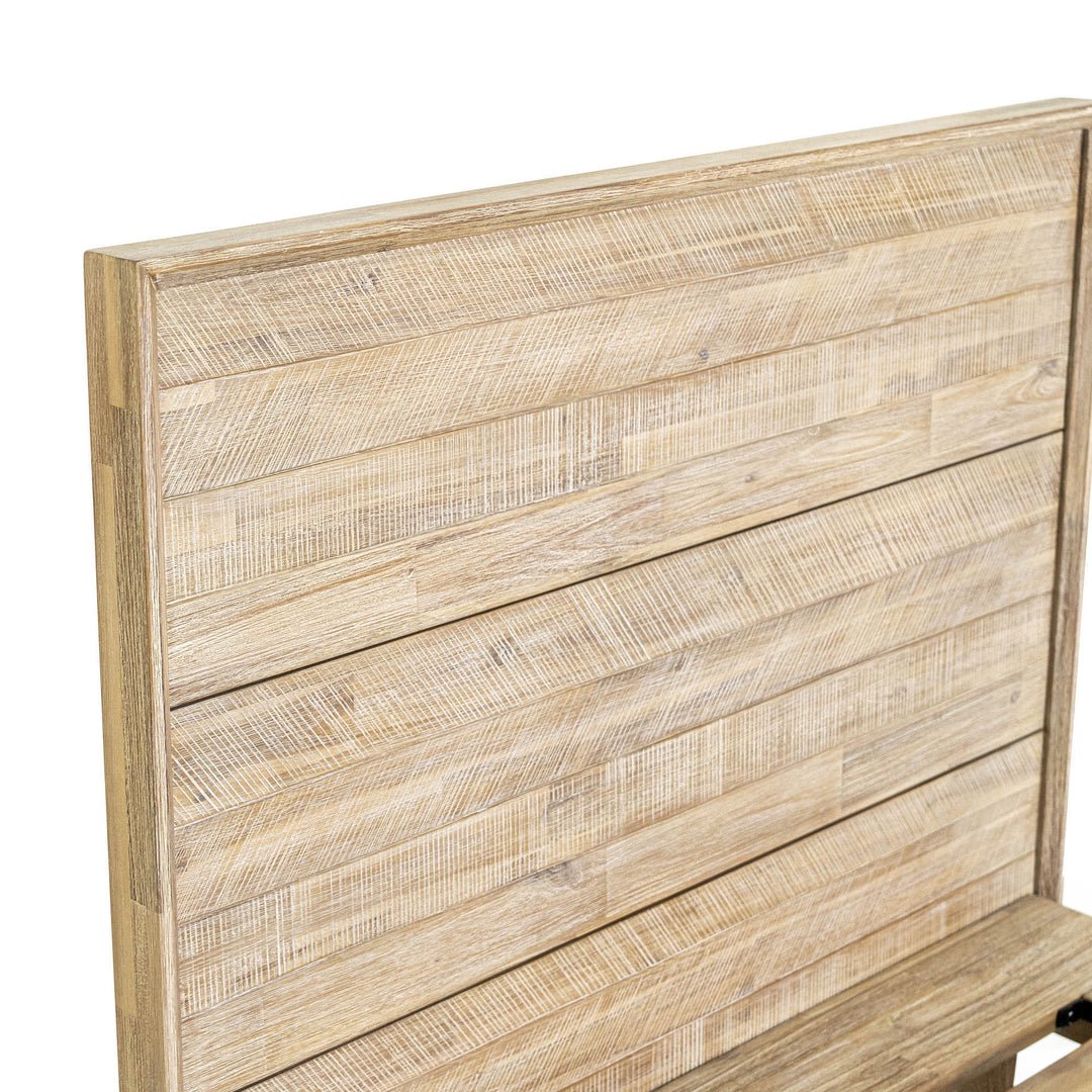 Gia Single Bed - Light Driftwood - Image 7
