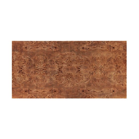 Mappa Regular Dining Table - Dark Burl - Image 4