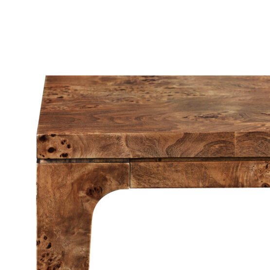 Mappa Regular Dining Table - Dark Burl - Image 5