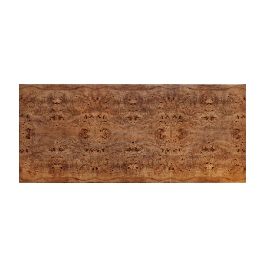 Mappa Large Dining Table - Dark Burl - Image 4