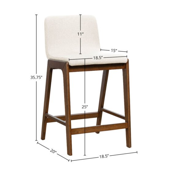 Remix Counter Stool - Cream - Image 3