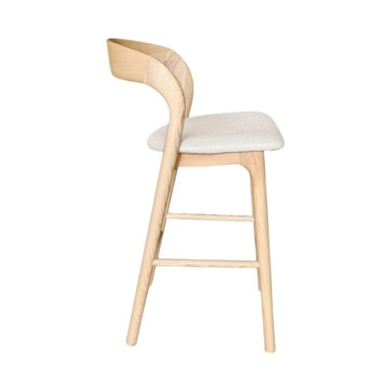 Rotondo Counter Stool - Natural Frame - Image 4