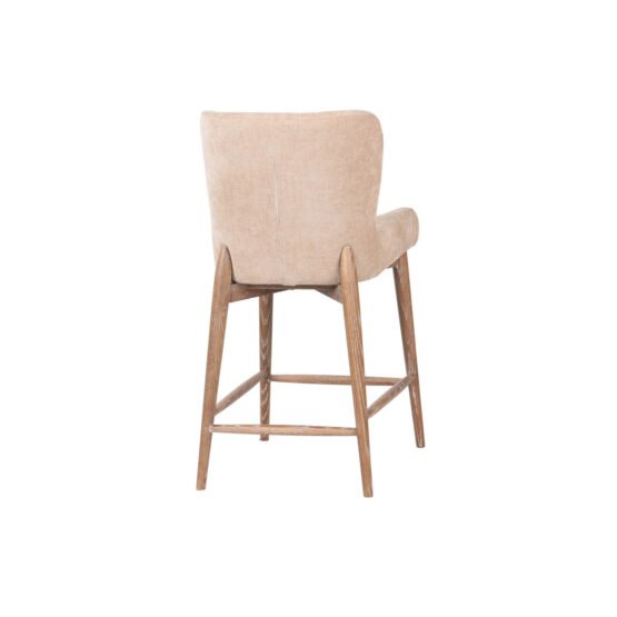 Uffizi Counter Stool - Champagne Chenille - Image 5