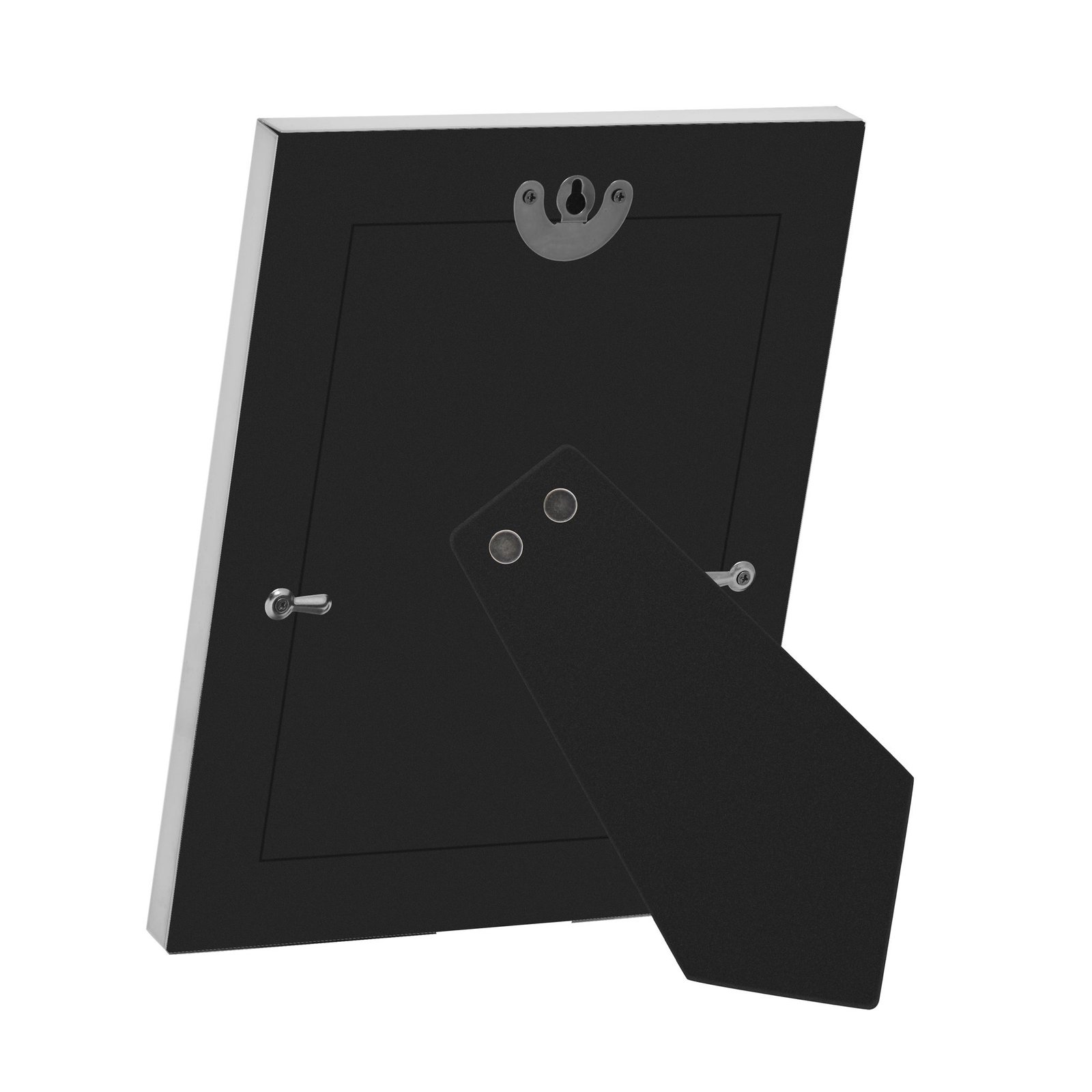 Regis Gold Trim Black Enamel + Metal 5x7 Inch Photo Frame - Image 8