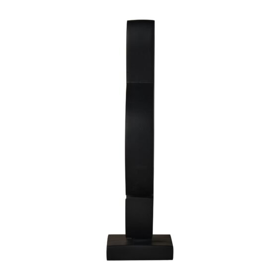 Treble Clef 11 Inch Tall Resin Decor Sculpture - Black - Image 8