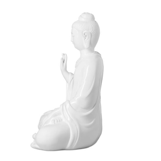 Protection Buddha 9 Inch Tall Resin Decor Statue - Image 10