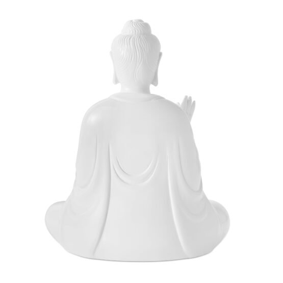Protection Buddha 9 Inch Tall Resin Decor Statue - Image 3