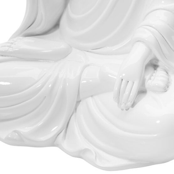 Protection Buddha 9 Inch Tall Resin Decor Statue - Image 5