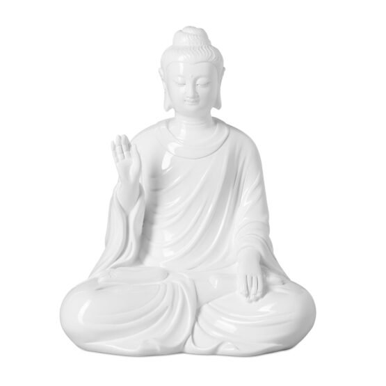 Protection Buddha 9 Inch Tall Resin Decor Statue