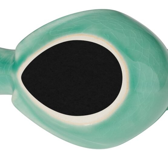 Lilo Celadon Crackle Ceramic Bird Decor Sculpture - Image 2