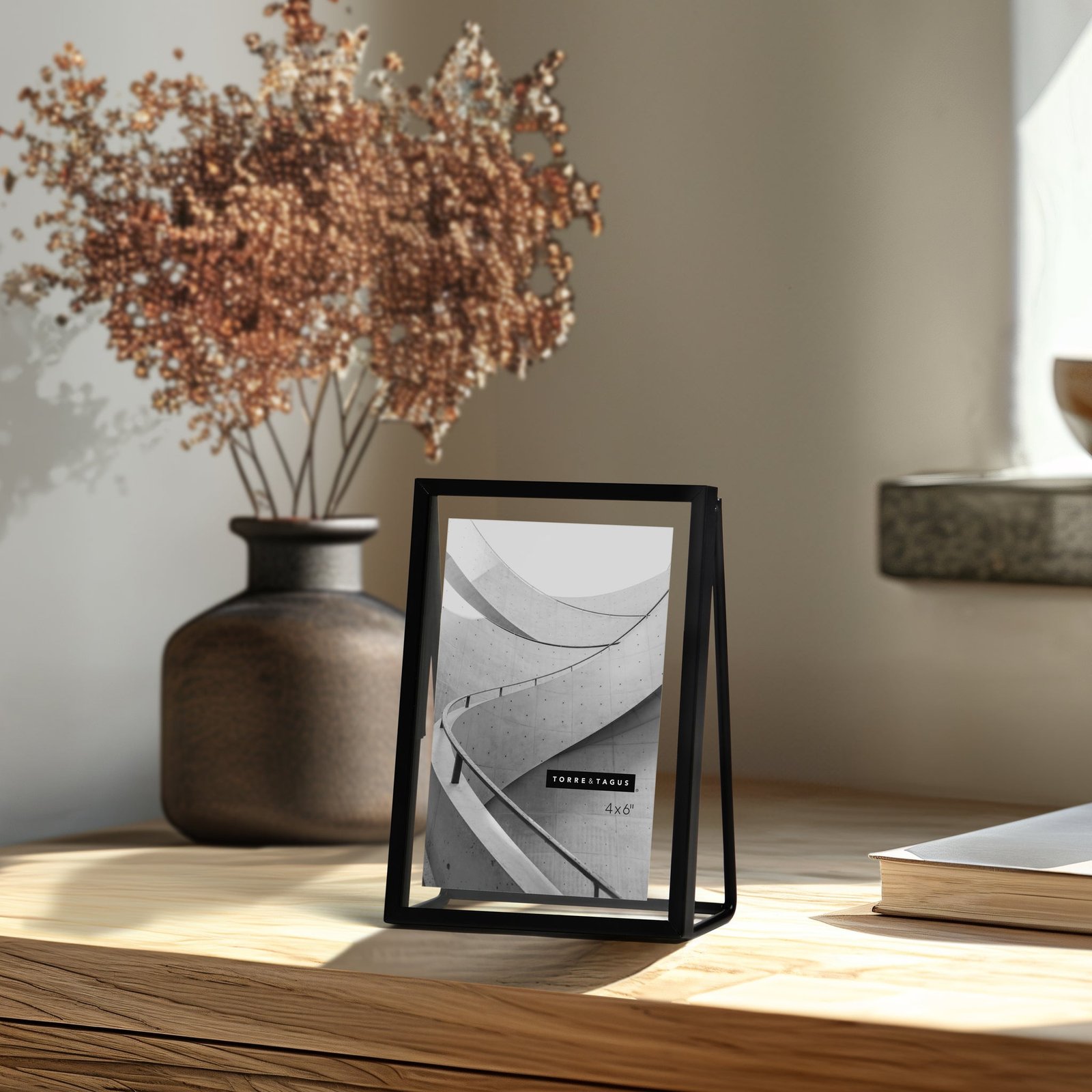 Structure Black Metal Easel Floating Frame - 4x6 - Image 6