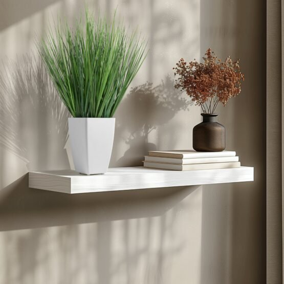 Onion Grass Artificial Faux Potted 17 Inch Tall Plant with White Square Pot - Image 5