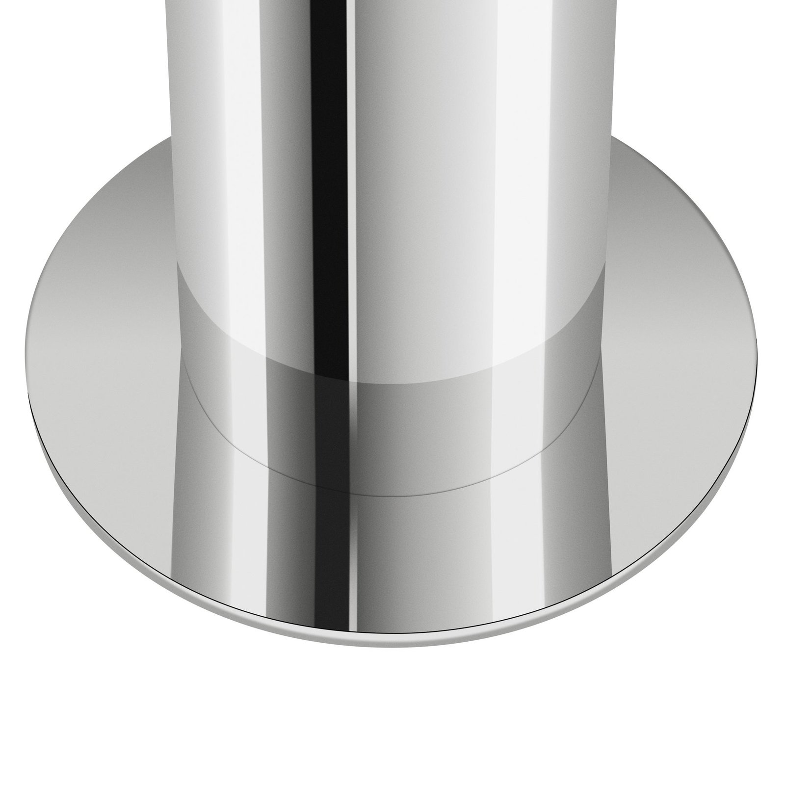 Stainless Steel Silver Pipe Vase - 18 Inch Tall - Image 11