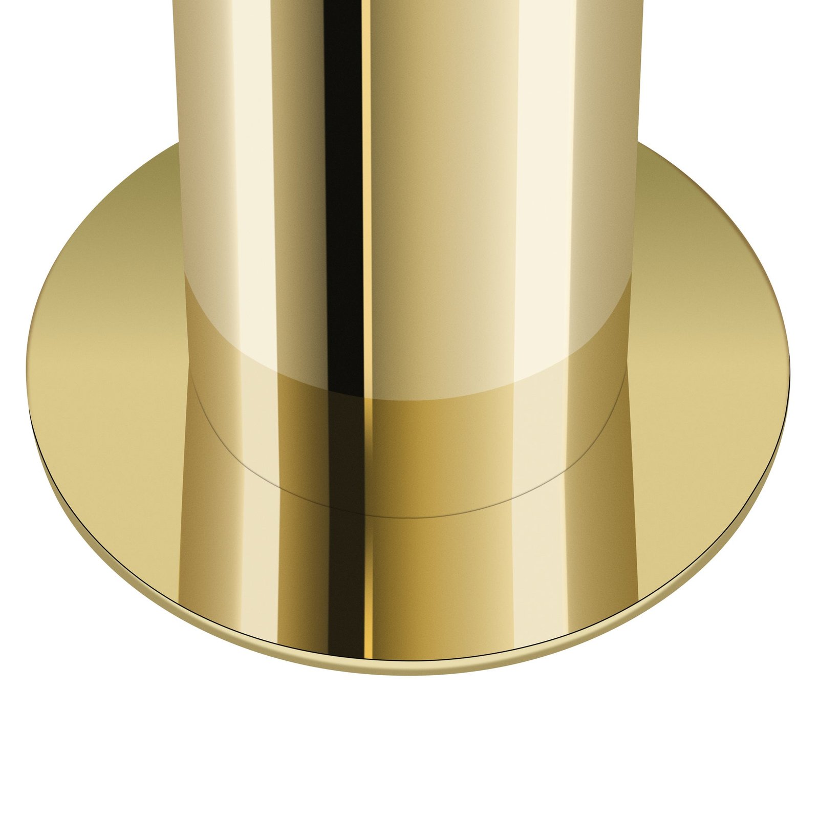 Stainless Steel Gold Pipe Vase - 10 Inch Tall - Image 11