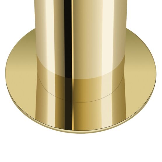 Stainless Steel Gold Pipe Vase - 14 Inch Tall - Image 11