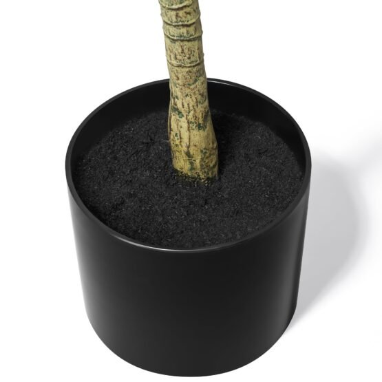Yucca Tree 55 Inch Tall Faux Potted Plant - Image 2
