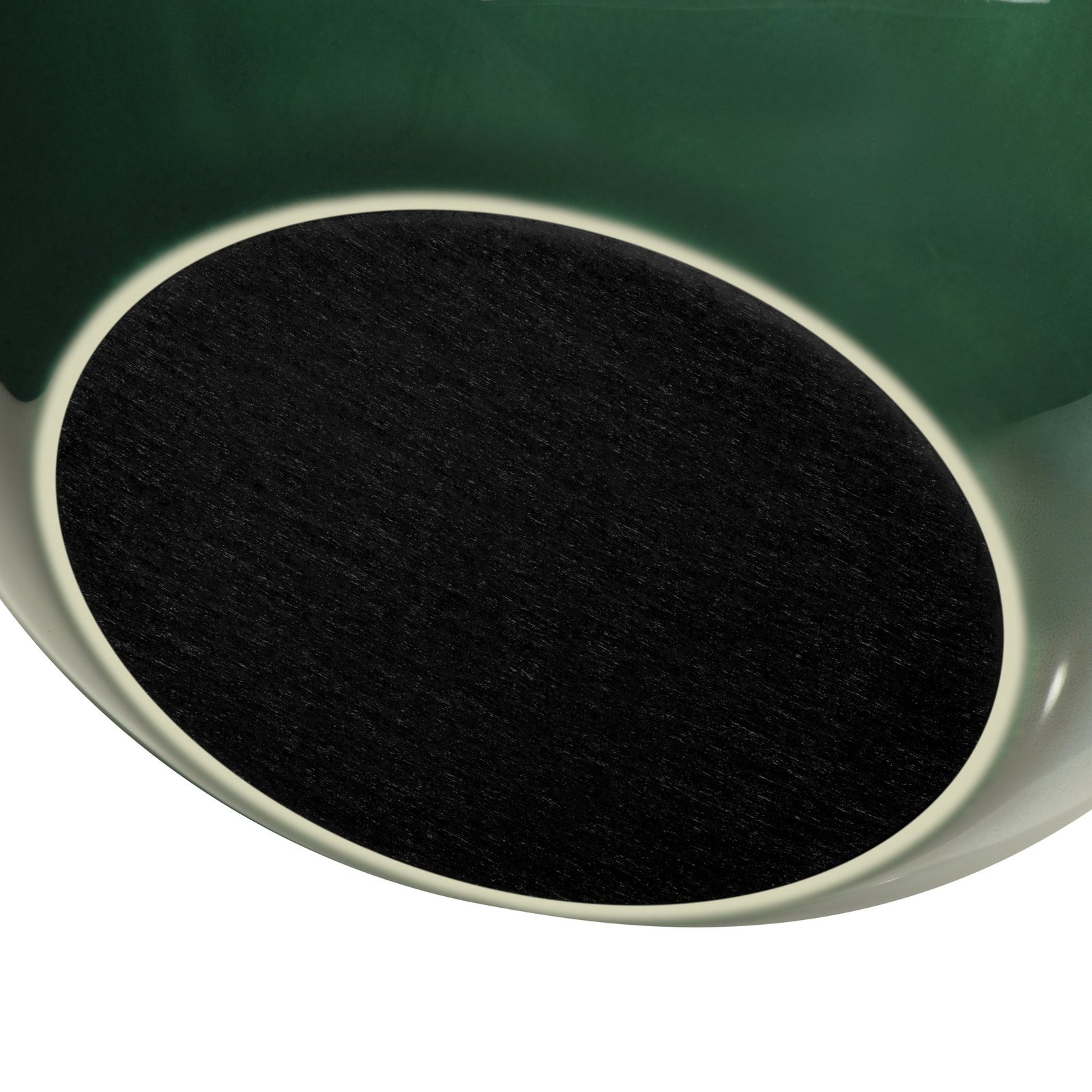 Sintra Double Bulb 10 Inch Tall Ceramic Vase - Shiny Green - Image 3