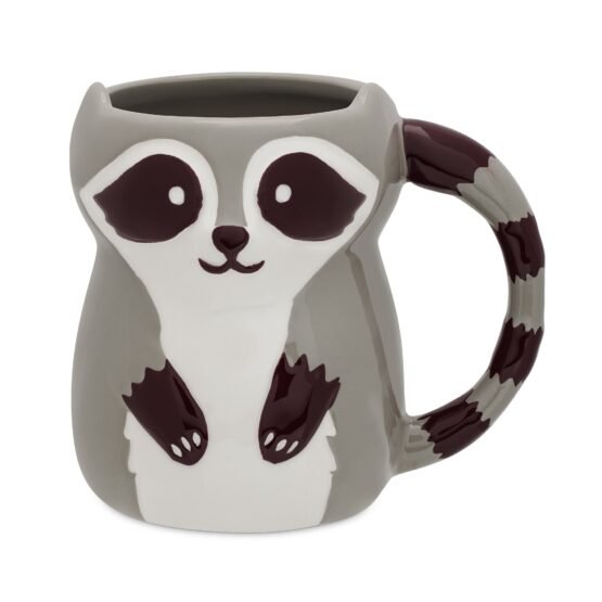 Woodland Racoon 500 mL Ceramic Mug