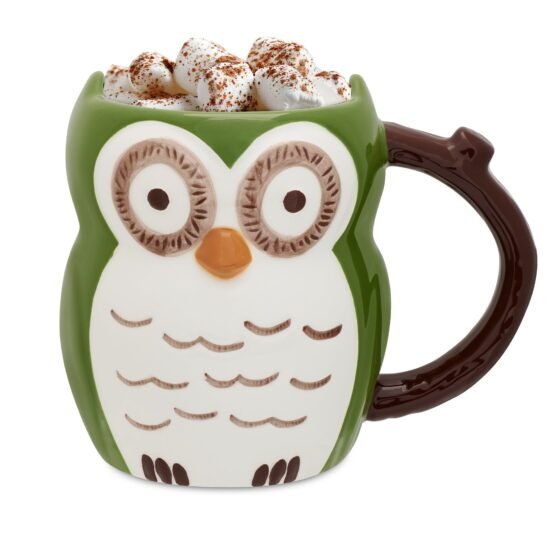 Woodland Owl 500 mL Ceramic Mug - Image 7