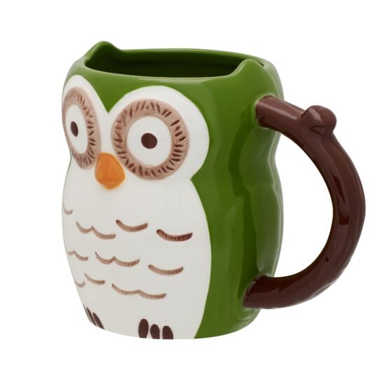 Woodland Owl 500 mL Ceramic Mug - Image 2