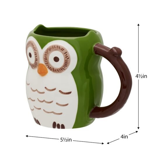 Woodland Owl 500 mL Ceramic Mug - Image 5