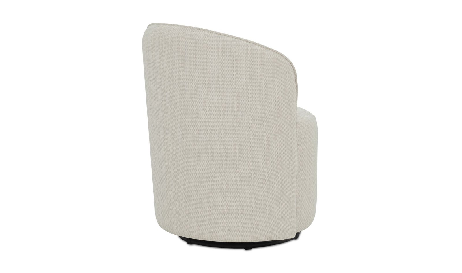 SYLVIE OUTDOOR SWIVEL DINING CHAIR CREAM - Image 4
