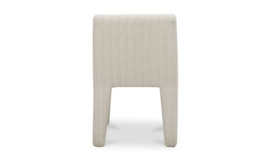 VERONA OUTDOOR DINING CHAIR CREAM - Image 5