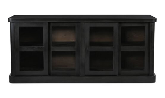 MONA SIDEBOARD BLACK BROWN