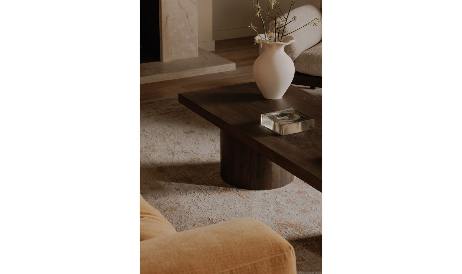 HADLEY COFFEE TABLE WARM BROWN - Image 4