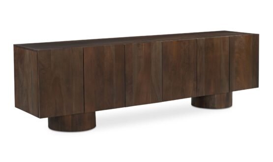HADLEY MEDIA UNIT WARM BROWN - Image 3