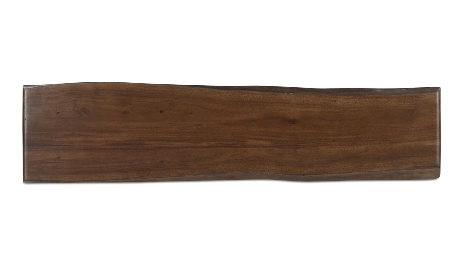 LILA DINING BENCH LARGE BROWN BLACK VEGAN LEATHER - Image 4